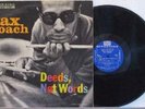 Max Roach Deeds Not Words Riverside DG Booker Little