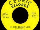 Northern Soul 45 DON GARDNER Is This Really Love Cedric