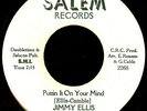Soul Funk 45 JIMMY ELLIS Puttin  It On Your Mind Salem