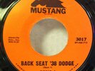 OPUS 1 BACK SEAT '38 DODGE 1966 MUSTANG GARAGE STOCK 7