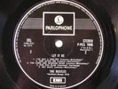 The BEATLES,LET IT BE PARLOPHONE **EXPORT** P-PCS 7096