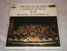 CVB 2085/ BRAHMS SYMPHONY N° 1/ CHARLES MUNCH