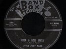 ROCKABILLY 45 LITTLE JOEY FARR ROCK &ROLL SANTA BANDBOX