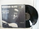 MISSISSIPPI JOHN HURT worried blues LP Piedmont