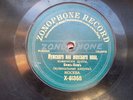 Old russian ZONOPHONE Gramophone record 78 RPM
