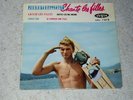 EP JOHNNY HALLYDAY CHANTE LES FILLES POCHETTE PLANCHE