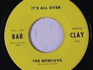 NEWLUVS: It's All Over / Be My Girl 45 (disc close to M-) Rock & Pop