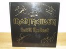 IRON MAIDEN - BEST OF THE BEAST BOOK SIGNED BY ALL BAND