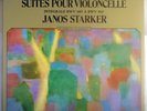STARKER - BACH SOLO CELLO SUITES - FRENCH 3LP BOX NM