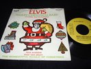 RARE ELVIS PRESLEY CHRISTMAS PROMO 45 & PS SLEEVE