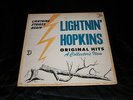 LIGHTNIN' HOPKINS Lightning strikes again Vinyl LP RARE
