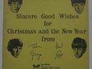 Beatles 1963 Fan Club Xmas Flexi Disc