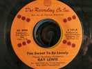 crossover soul RAY LEWIS Too sweet to be lonely D'AR ?
