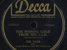 Calypso 78 The Tiger, Lord Invader Decca 34005