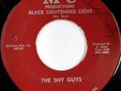 SHY GUYS black lightning rare FL garage psych 45 M-U