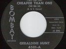 GERALDINE HUNT Cheaper Than One NORTHERN SOUL 45 VG++