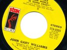 John Gary Williams Whole Damn World Northern Soul 45