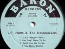 Private BLUES Lp J.B. HUTTO & The Houserockers BARON Jb