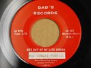 THE SUNDAE FUNNIES Get Out Of My Life Woman 45 BREAKS