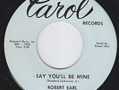 ROBERT EARL Say You'll Be Mine SUPERB northern soul r&b