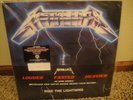 METALLICA RIDE THE LIGHTNING LTD EDITION BLUE VINYL  SS