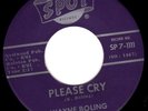 WAYNE BOLING teen rock roll 45 SPOT “PleaseCry