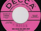 45 MARIE KNIGHT Who Rolled the Stone Away GOSPEL Decca