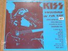 KISS UNLEASHED IN THE EAST LIVE LP 97/100 PURPLE VINYL