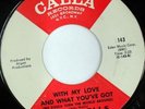 rare Northern Soul 45 JEAN WELLS with my love CALLA