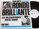 Alex Von Schlippenbach RONDO Martin Theurer FMP 1040lp