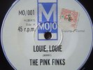 THE PINK FINKS  PRE DADDY COOL 1965 OZ GARAGE 45  LOUIE