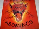 URIAH HEEP *Abominog* MINT - SIGNED BY THE BAND