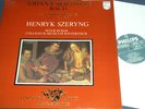 JS BACH concerti violin SZERYNG RYBAR philips mint lp