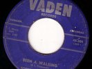 ROCKABILLY 45 VADEN 304 BOBBY LEE TRAMMELL HI HO SILVER