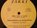 DENNIS BROWN & JACKIE MITTOO   JAKKI Records REGGAE 12
