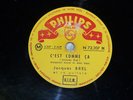 78 tours JACQUES BREL sur Philips Il peut pleuvoir