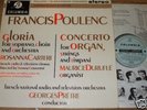 SAX 2445 Poulenc Gloria / Organ Conc. / Pretre B/S