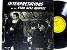 STAN GETZ QUINTET Interpretations Norgan Jazz LP Mono