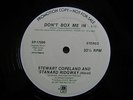 Stewart Copeland Don't Box Promo White Label 12