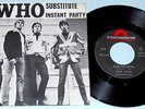 RARE -  THE WHO : SUBSTITUTE FRENCH SP 60's POLYDOR