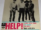 The Beatles - Help, rare coloured Swedish EP