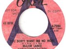 NORTHERN SOUL  MAJOR LANCE  YOU DON'T WANT ME   REISSUE