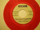 45 -RARE DOO WOP RICHIE-457 BY JOHNNY & DREAMS-LISTEN