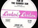 FUN IN THE SUMMER SUN / LONNIE LEE / LEEDON SURF GARAGE