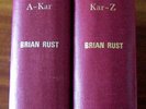 Jazz Records 1897 - 1942 by Brian Rust Vol 1 & 2
