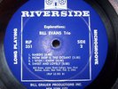 RARE - BILL EVANS TRIO - EXPLORATIONS - D.G. - NEW YORK