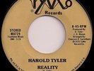 Rare Modern Soul 45: HAROLD TYLER 
