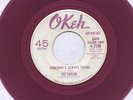 TED TAYLOR LILAC WAX DJ 45 SOMEBODYS OKEH NORTHERN SOUL