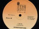 Investigators - Turn Out The Light / I.R.S. UK 12