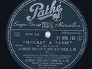 FROM THE MOZART A PARIS PATHE BOX ONE LP